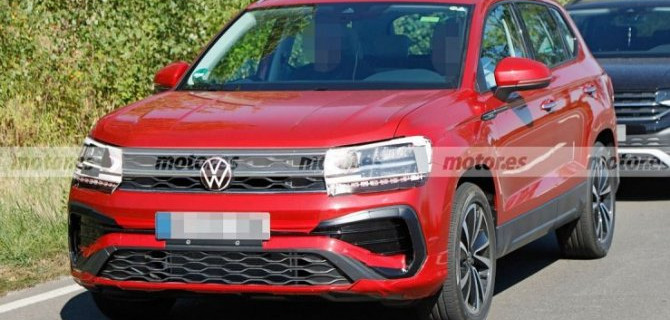Появилась информация о рестайлинге кроссовера Volkswagen Tharu
