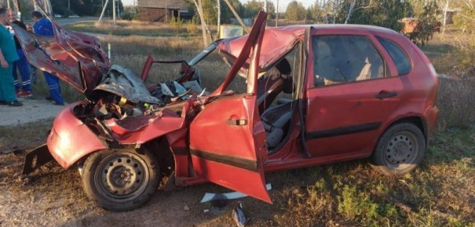 Женщина погибла в ДТП в Воронежской области