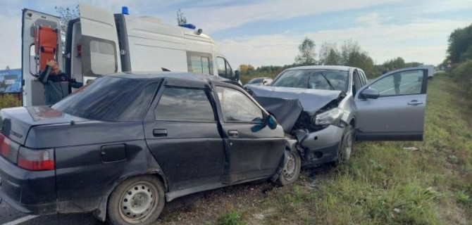 70-летний водитель пострадал в ДТП в Рязанской области