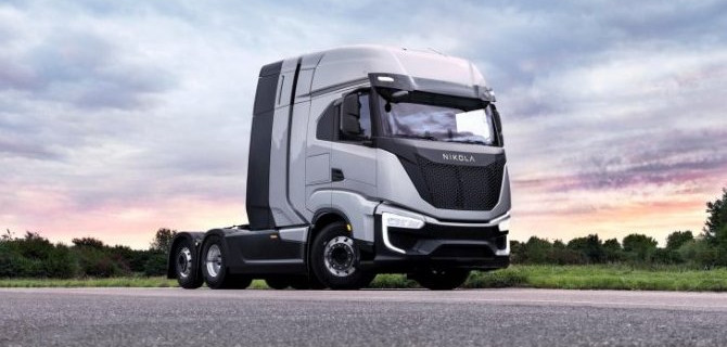 В Европе представлены электрогрузовики фирмы Nikola