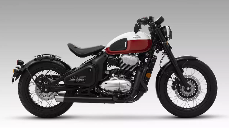 В Индии представлен рестайлинговый мотоцикл Jawa 42 Bobber ява 3