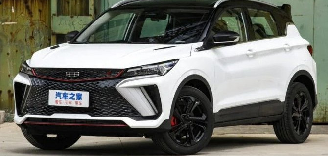 В России запатентован рестайлинговый паркетник Geely Coolray