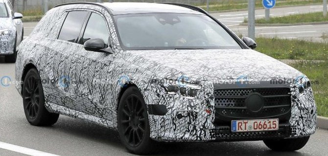 На испытания выехал обновлённый универсал Mercedes-Benz E-Klasse Estate