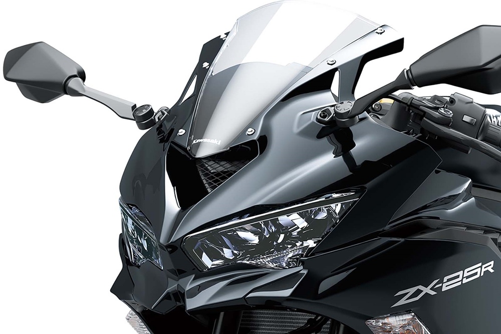 Представлен обновлённый спортбайк Kawasaki Ninja ZX-25R ниндзя 4