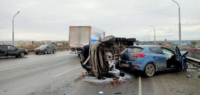 Три человека пострадали в ДТП в Томске
