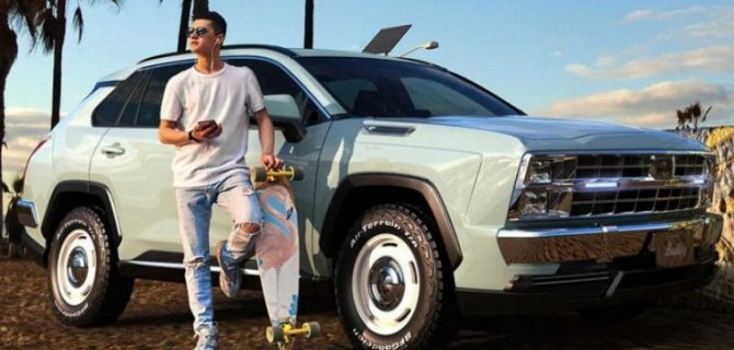 Обновлён стильный ретро-кроссовер Mitsuoka Buddy