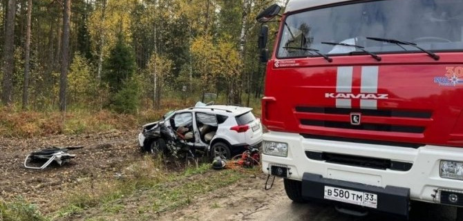 Два человека пострадали в ДТП в Гусь-Хрустальном районе