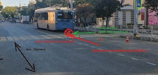 В Севастополе троллейбус сбил 15-летнюю девочку