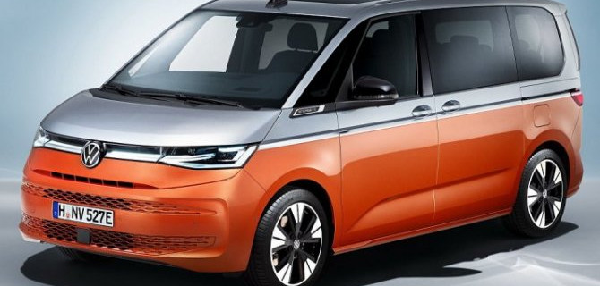 В России начались продажи обновлённых Volkswagen Multivan Т7