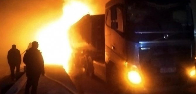 Водитель сгорел после ДТП в Тогучинском районе Новосибирской области