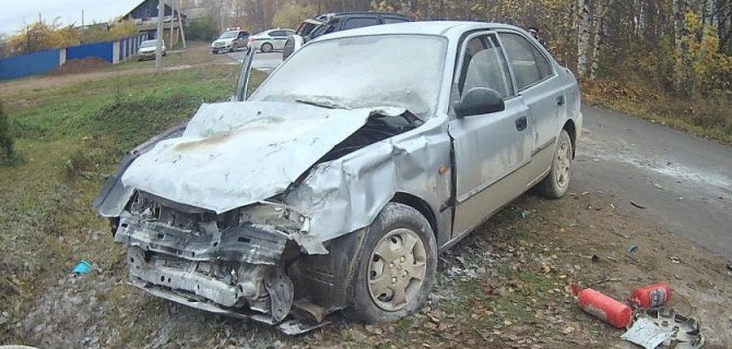 Трое взрослых и ребенок пострадали в ДТП в Удмуртии