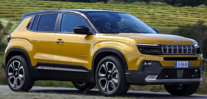 Фирма Jeep представила первый в своей истории электромобиль