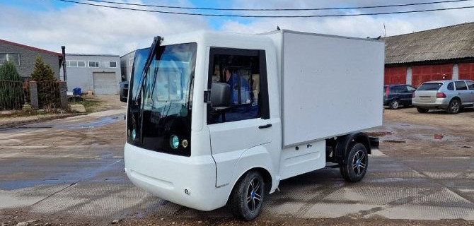 В России представлен новый электрогрузовик