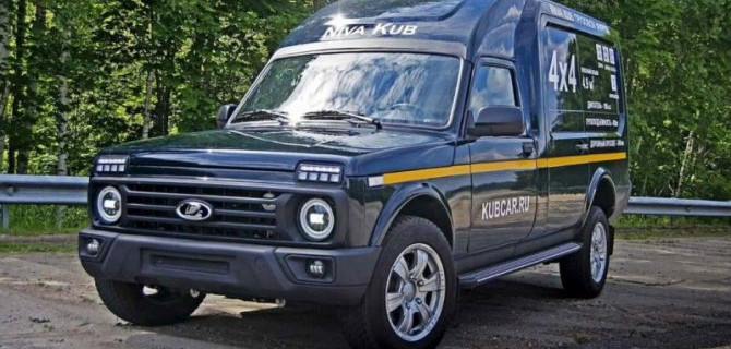 Внедорожник Lada Niva Legend получил очень необычную модификацию