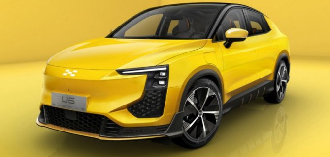 В Китае начались продажи нового электромобиля, который вскоре пойдёт на экспорт