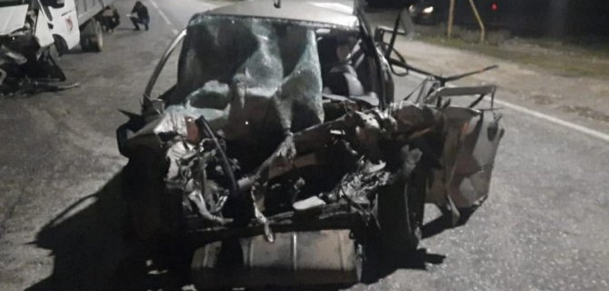 Отец с тремя детьми погибли в ДТП в Чечне