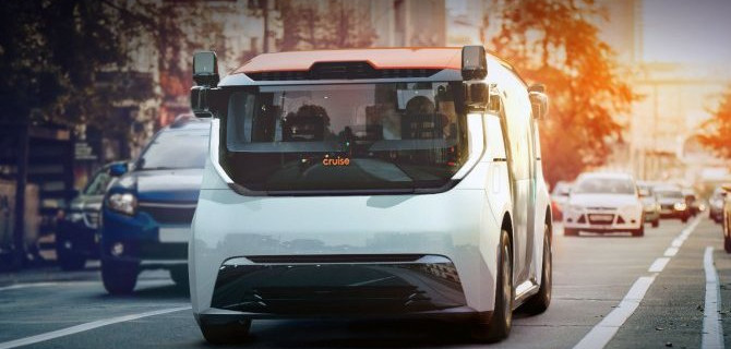 В США скоро начнётся эксплуатация беспилотников Cruise Origin на дорогах общего пользования