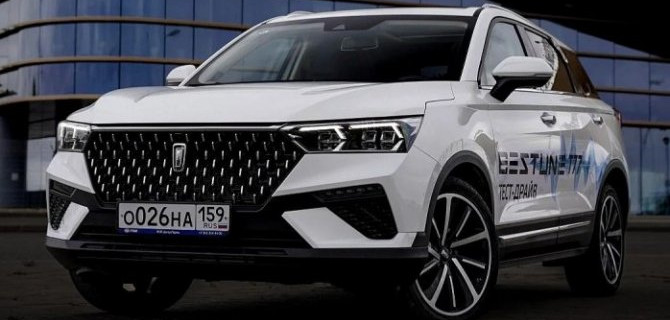 В России появилась новая топовая комплектация кроссовера FAW Bestune T77