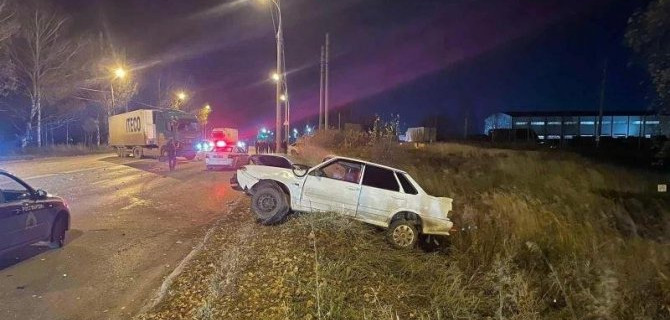 В Ижевске два человека пострадали в ДТП с КамАЗом