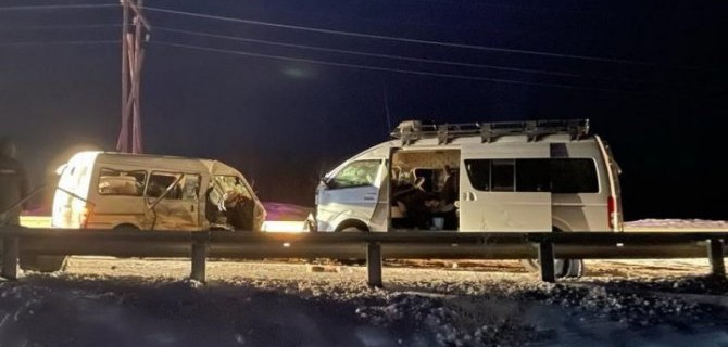 В Якутии в ДТП пострадали 10 человек, включая детей