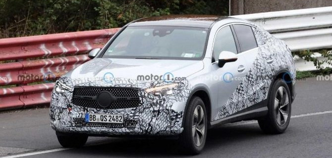 На «Нюрбургринге» появился обновлённый Mercedes-Benz GLC Coupe