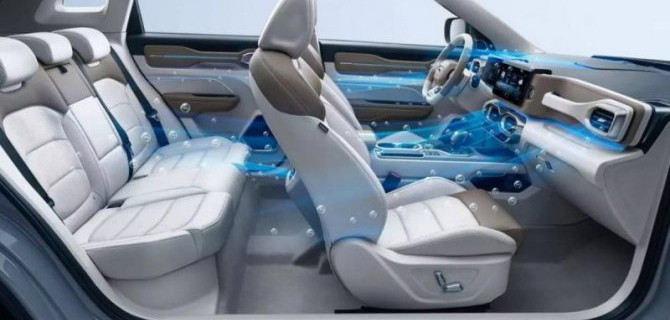 Климат-контроль от Geely встретит водителя по одёжке 