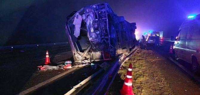 По факту ДТП с автобусом в Тульской области, в котором пострадали 19 человек, возбуждено уголовное дело