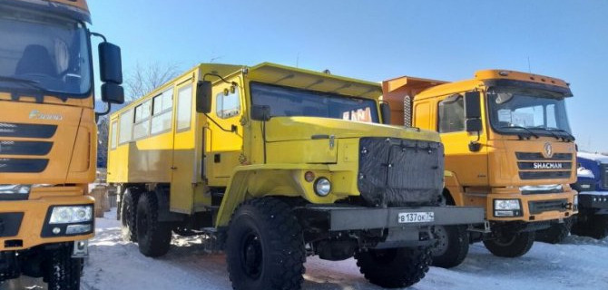 УралАЗ представил внедорожный автобус для Крайнего Севера