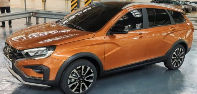 «АвтоВАЗ» запатентовал дизайн универсала Lada Vesta NG SW