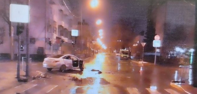 В ночном столкновении двух иномарок в Тюмени пострадали 7 человек