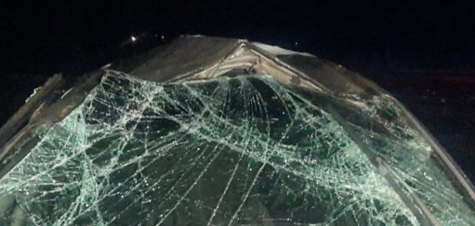 В Ставропольском крае иномарка съехала с дороги и перевернулась, водитель погиб