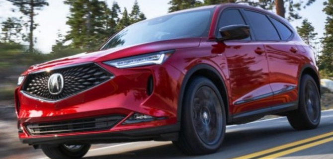 В России впервые появились новые кроссоверы Acura MDX