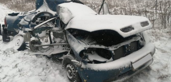 На трассе «Дон» ЗАЗ столкнулся с грузовиком, погибли два человека