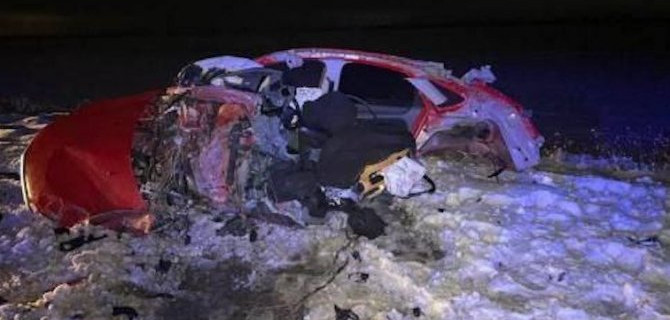 «Форд Фокус» и грузовик столкнулись в Воронежской области. Водитель легкового автомобиля погиб