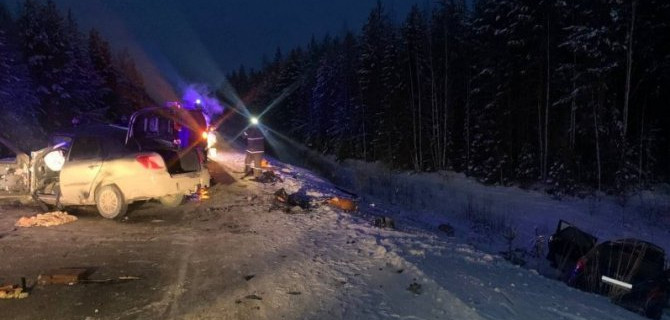 На трассе «Югра» в ДТП погибли 4 человека