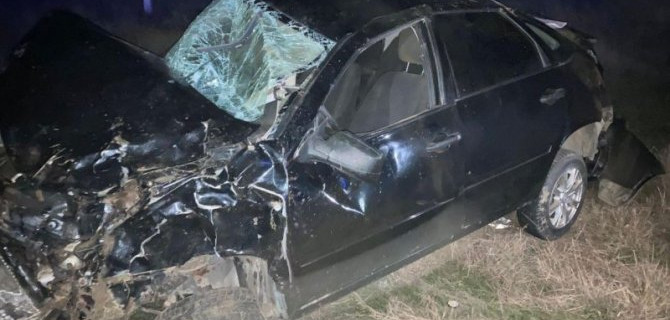 На Ставрополье «Лада» уехала в кювет и перевернулась, водитель погиб