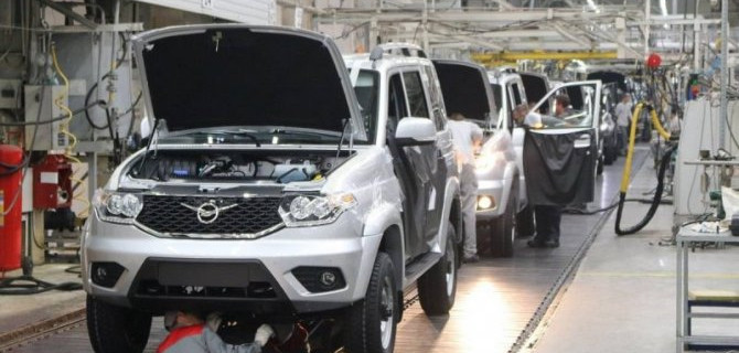 Внедорожники УАЗ «Патриот» получили упрощённые сиденья