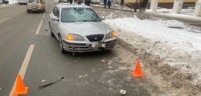 В Уфе пожилая женщина-пешеход попала под колеса иномарки, она скончалась в больнице