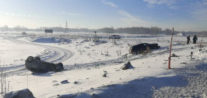 Под Челябинском иномарка столкнулась с «Ладой», один водитель погиб, второй пострадал