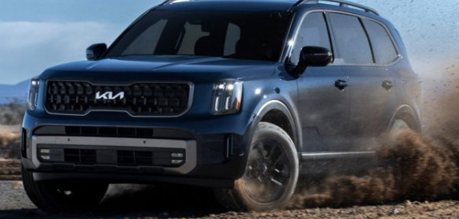 В нашей стране начались продажи премиальных кроссоверов KIA Telluride