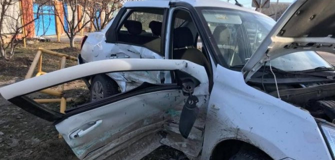 В Россоши столкнулись две иномарки, пострадали четыре человека