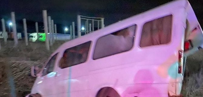 В ДТП с участием грузового автомобиля, микроавтобуса и легковой машины на Ставрополье погиб один человек