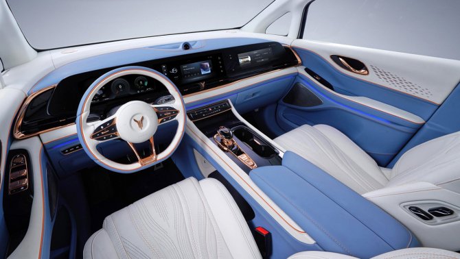 В нашей стране начат приём заказов на люксовые минивэны Voyah Dreamer дример 3