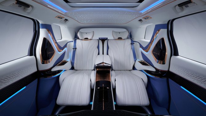 В нашей стране начат приём заказов на люксовые минивэны Voyah Dreamer дример 2