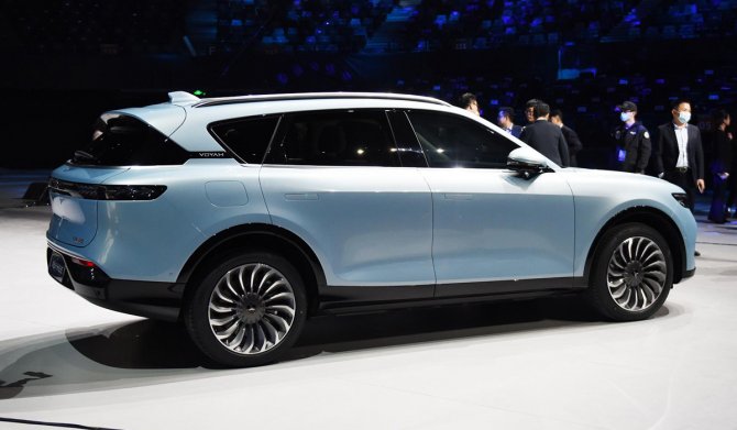 В России начался приём заказов на кроссоверы Voyah Free воян 3