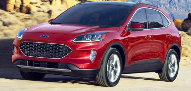 На авторынке нашей страны вновь появились кроссоверы Ford Kuga