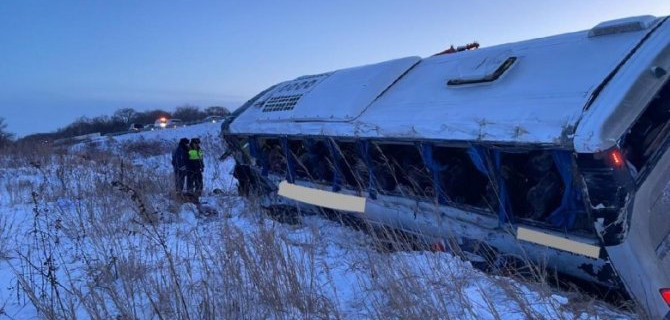 Число погибших в результате ДТП с автобусом в Хабаровском крае выросло до 7, пострадавших — до 23