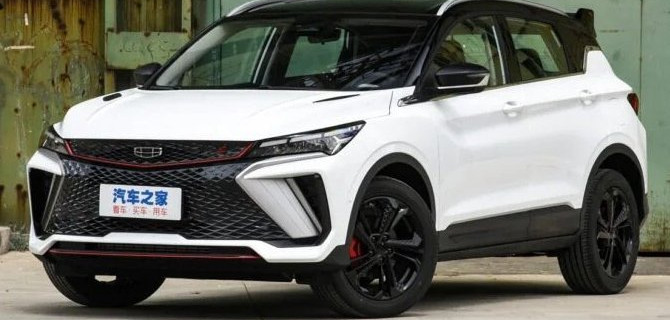 В Россию привезли кроссовер Geely Coolray нового поколения