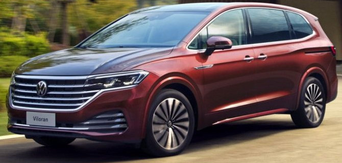 В России появились в продаже роскошные и дорогие минивэны Volkswagen Viloran