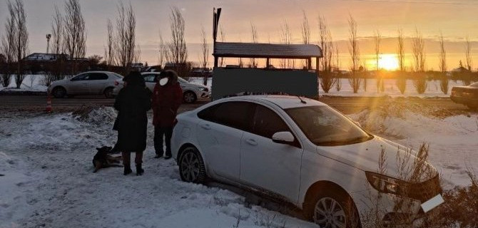 В Омске "Лада" сбила на переходе 7-летнюю девочку